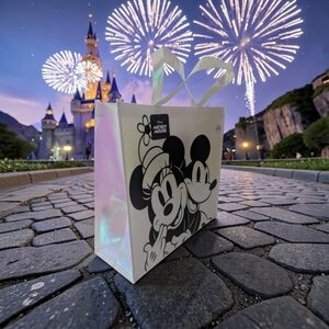 Disney Mickey & Minnie Iridescent Tote Bag